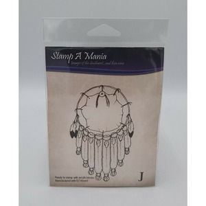Stamp A Mania EZ Mount Rubber Cling Images Southwest DREAMCATCHER Unmounted
